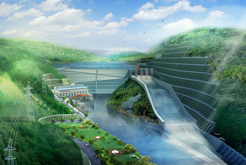 北湖老挝南塔河1号水电站项目